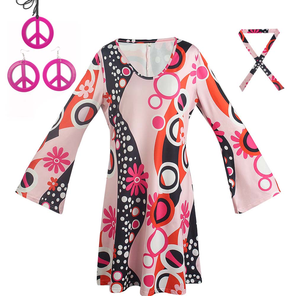 Women'S Accessories In The 60S - Halloween Retro jaren 60 70 Disco