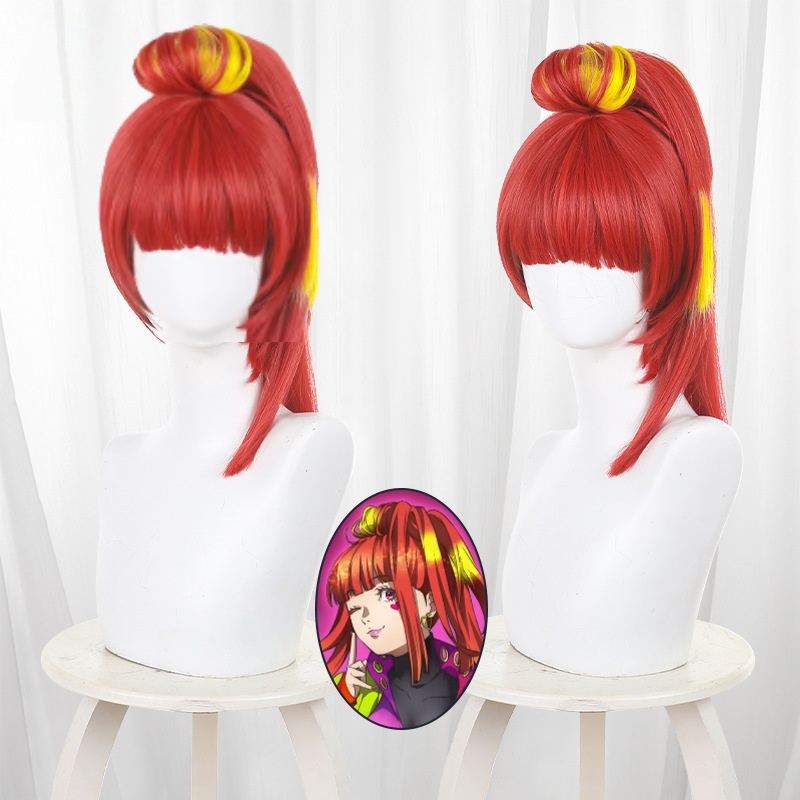 Women'S Yellow Accessories - Anime Gnosia SQ Cosplay Pruik Helder