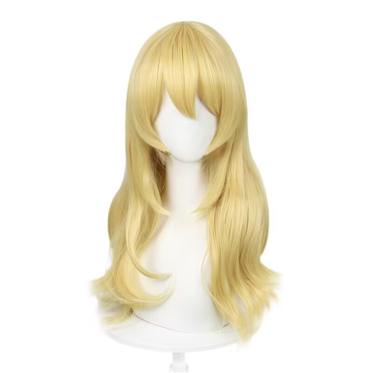 Women'S Yellow Accessories - 60 cm lang geel blond los