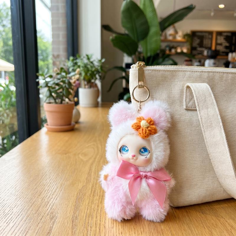 Women'S Keychain Accessories - Schattige dierenpluche sleutelhanger 15cm Kawaii vinyl