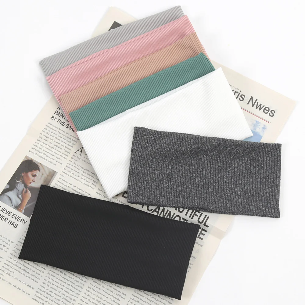 Women'S Yoga Accessories - Vrouwen Effen Kleur Hoofdband Yoga Breien