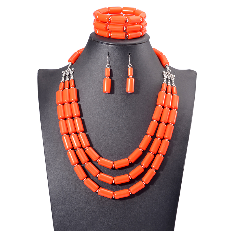Women Accessories India - Handgemaakte Afrikaanse Kralen Oorbellen Armband Ketting