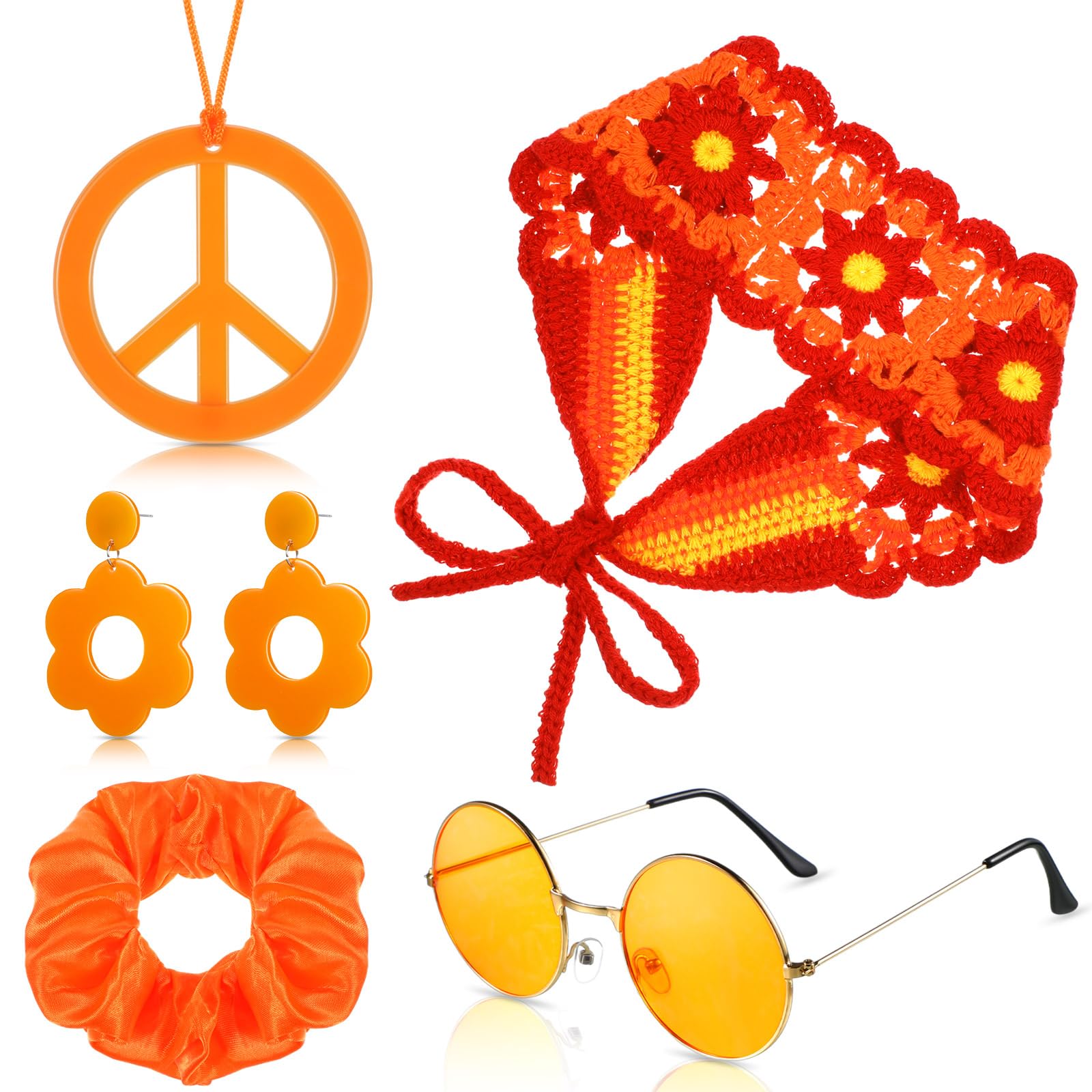 Women'S Accessories In The 60S - 5 stuks jaren '60 jaren '70