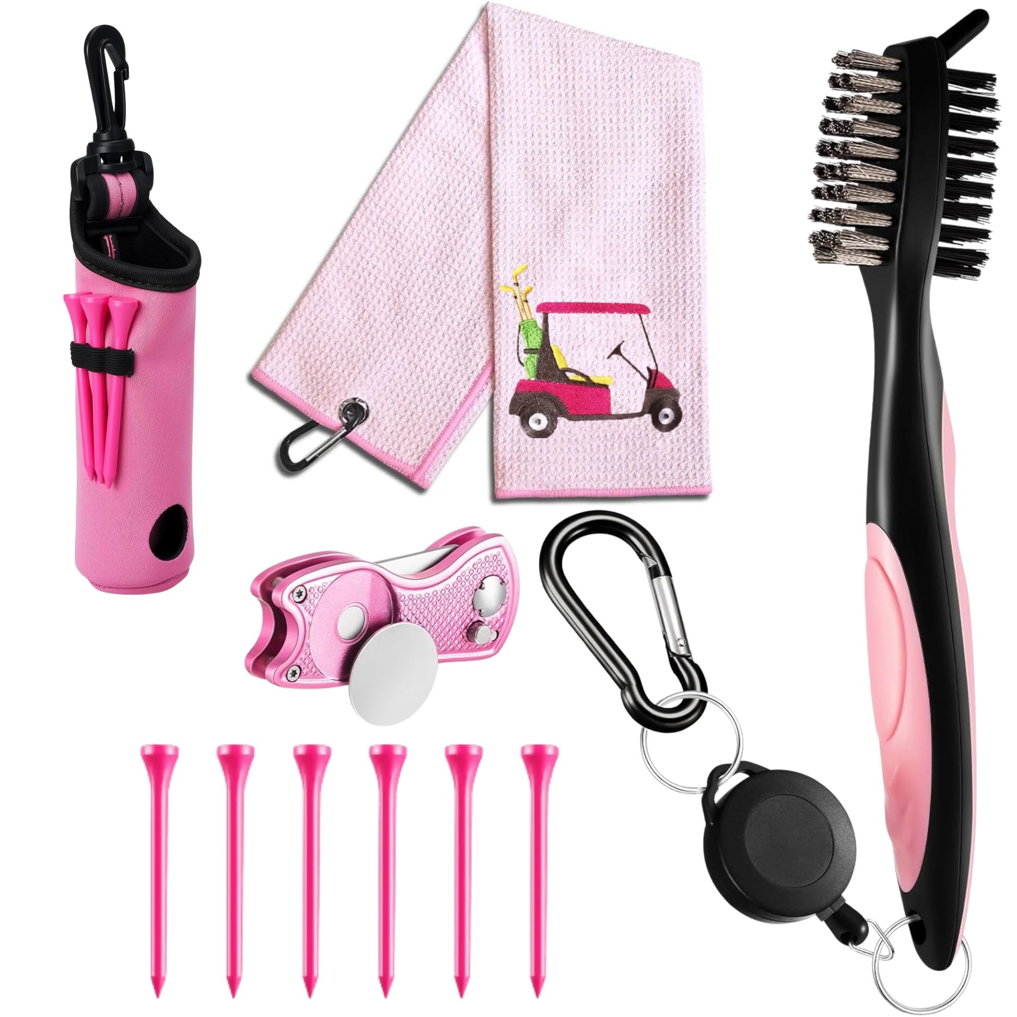 Women'S Golf Accessories - 10-delige golf accessoires set, inclusief golfbal