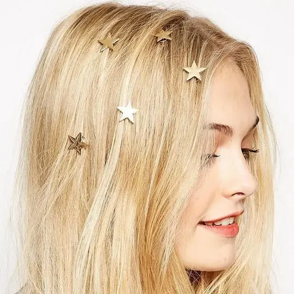 Women Accessories Combo Gift - 3/6 Stuks Mode Vrouwen Gouden Ster