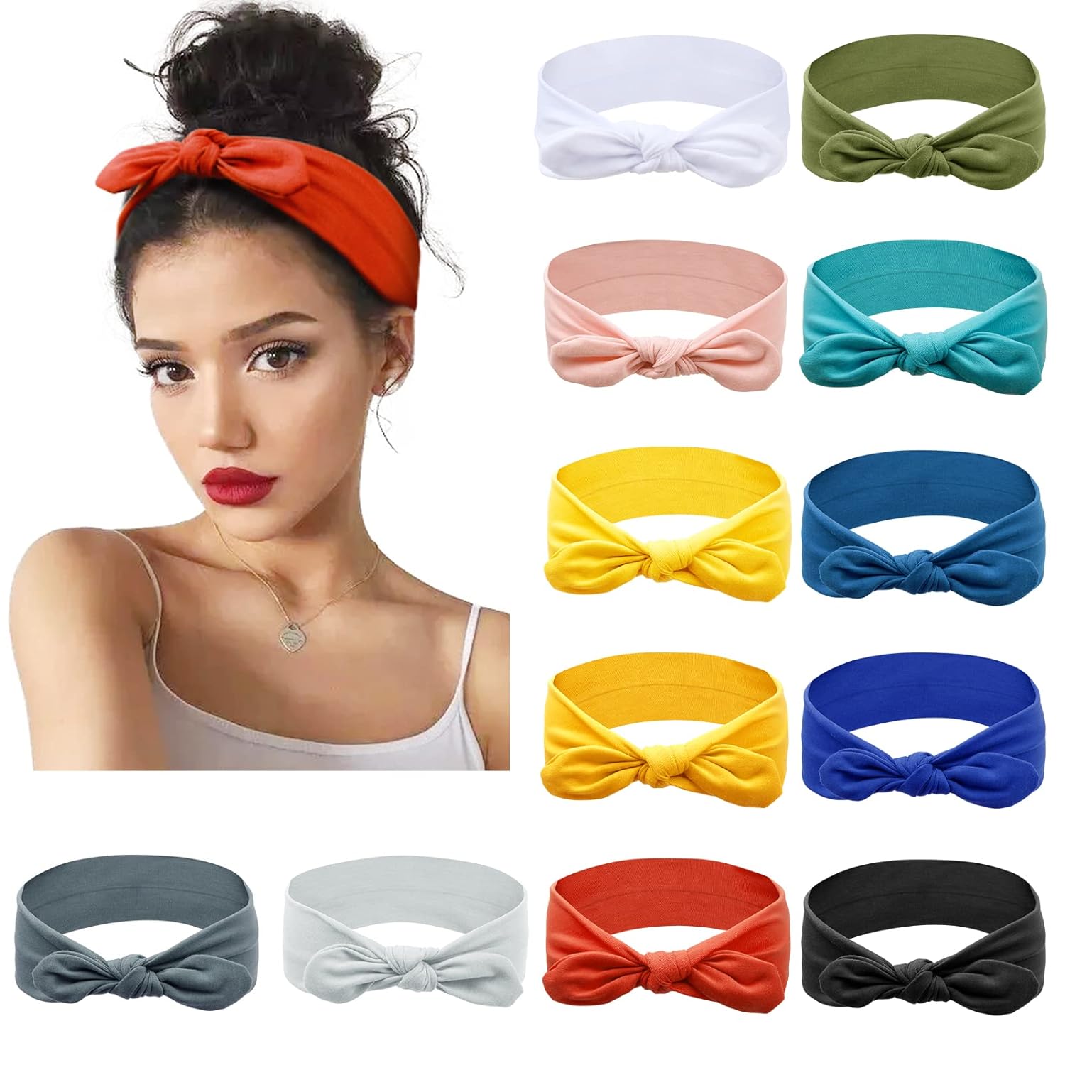 Women'S Yoga Accessories - Schattige Konijn Oor Hoofdbanden voor Vrouwen