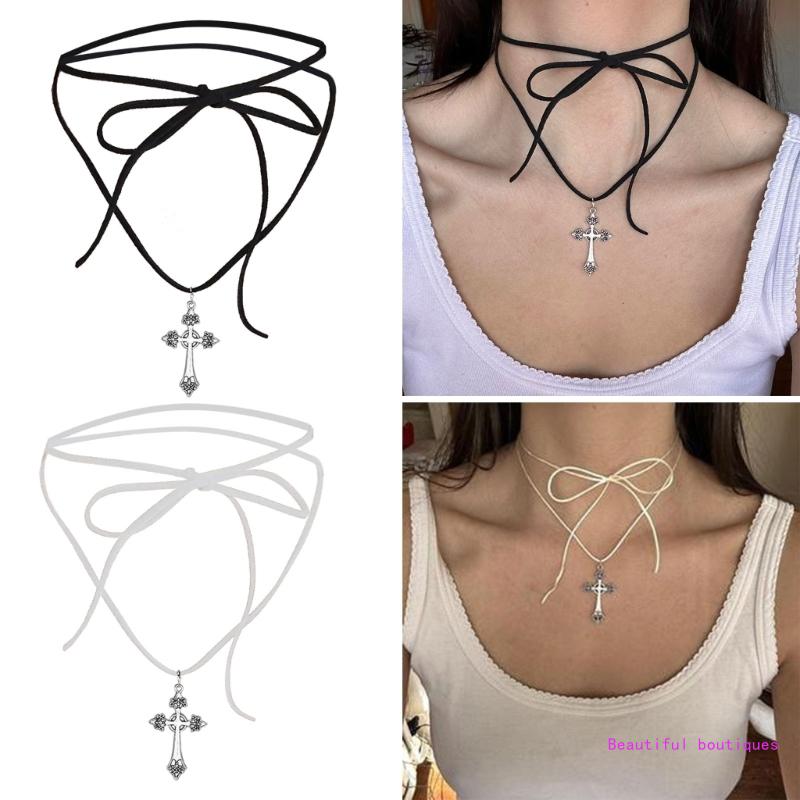 Women Accessories Description - Tie Ketting Legering Materiaal Strap Choker