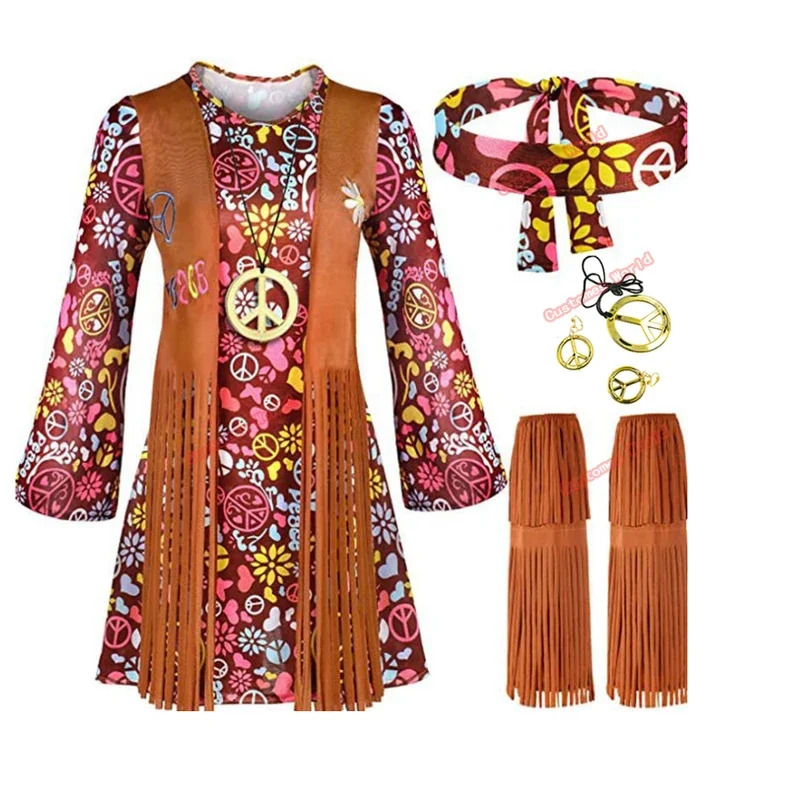 Women'S Accessories In The 60S - Peace Love Vrouwen Party 60S 70S