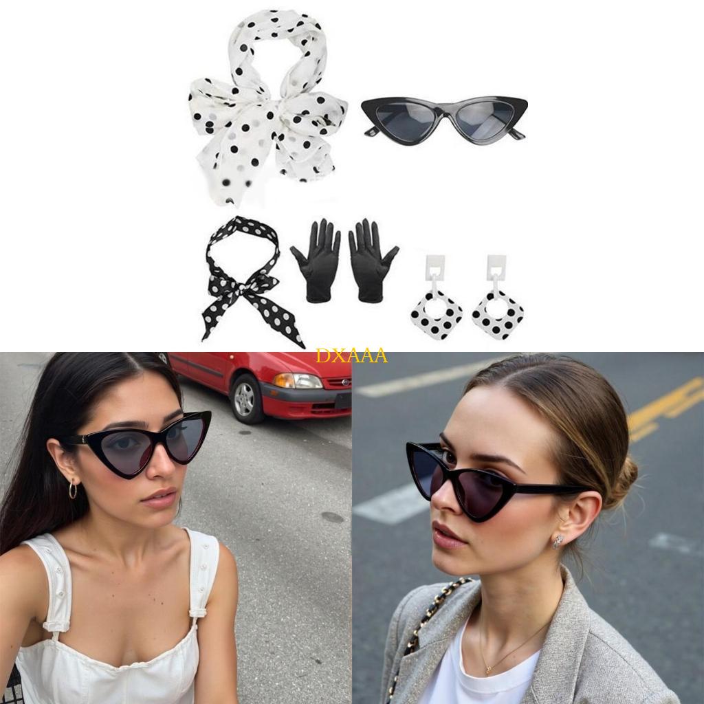 Women'S Accessories In The 1950S - DXAA jaren '50 Rockabilly-kostuums, jaren '50