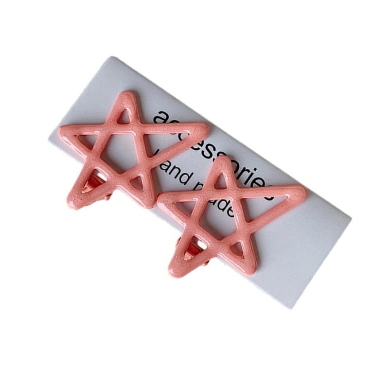 Women Accessories Description - X7XB Boog Haar Clip, Holle Stervormige