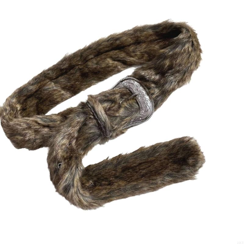 Jaren harige pluche winterriem - Women Accessories Description recensie en prijs