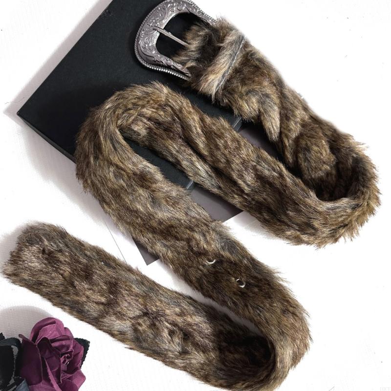 Jaren harige pluche winterriem - Women Accessories Description recensie en prijs