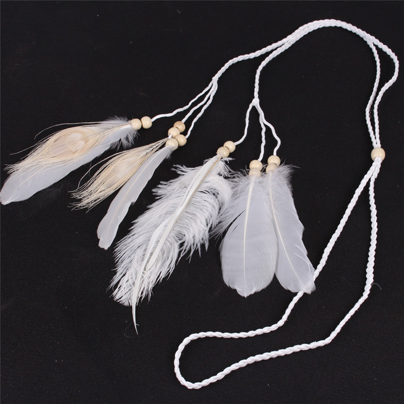 De Indische Witte Veer Hoofdba - Women Accessories India recensie en prijs