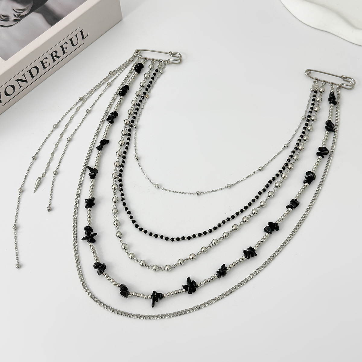 Punk Hip Hop Lange Kristallen  - Women Accessories Chain recensie en prijs