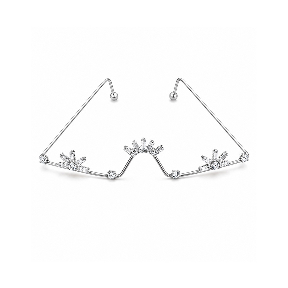 Nieuwe Strass Randloze Decor B - Women Accessories Chain recensie en prijs