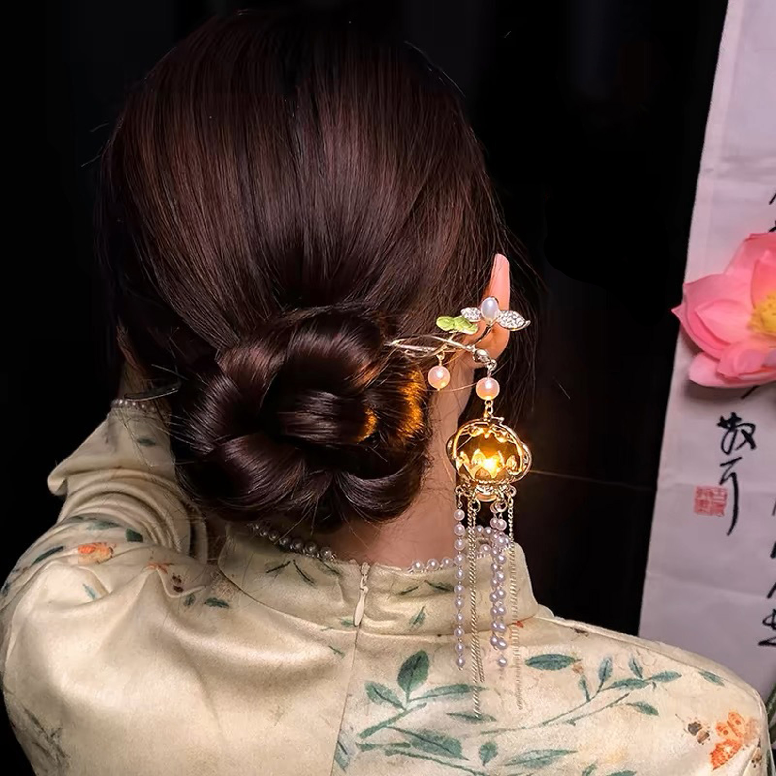 Lichtgevende bloem haarspeld P - Women Accessories Shop recensie en prijs