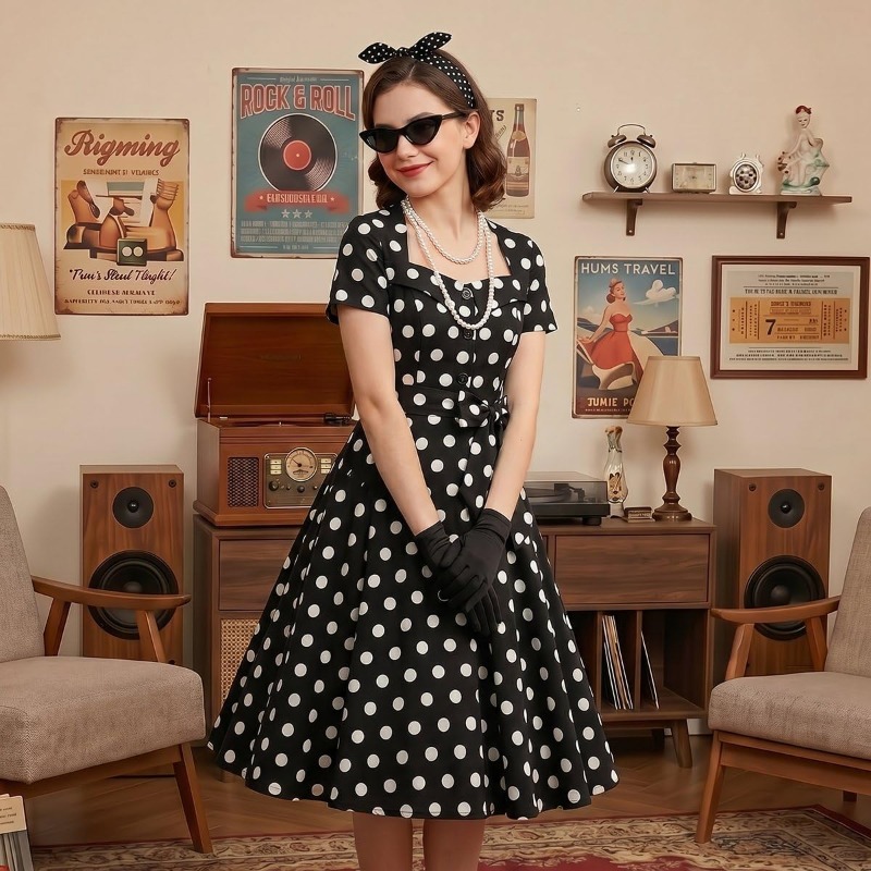 Elegante vintage jurken uit de - Women'S Accessories In The 1950S recensie en prijs