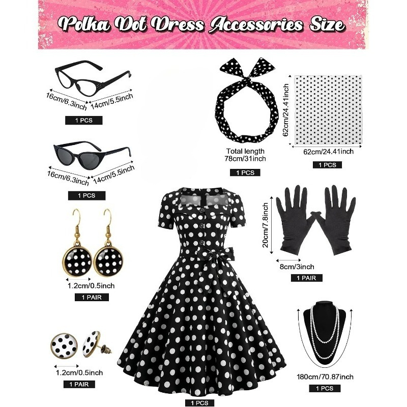 Elegante vintage jurken uit de - Women'S Accessories In The 1950S recensie en prijs