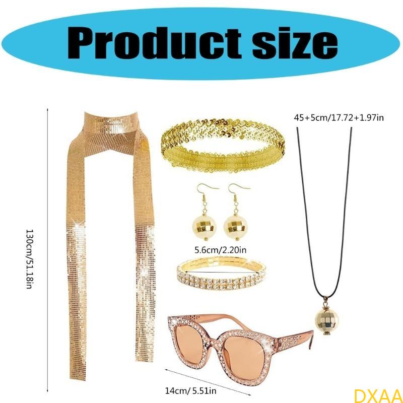 DXAA 60S 70S 80S Disco Accesso - Women'S Accessories In The 60S recensie en prijs