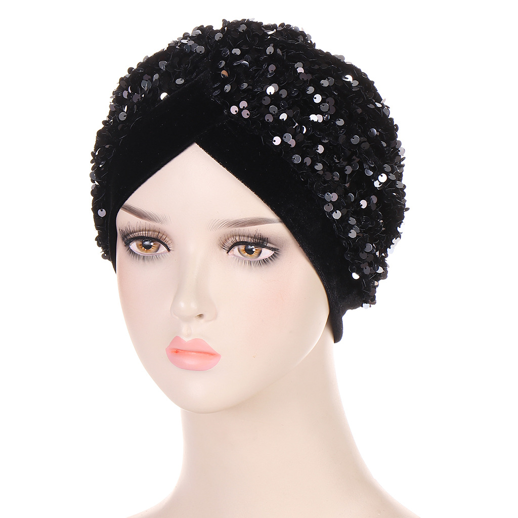 Glitter Pailletten Fluwelen Tu - Women Accessories India recensie en prijs