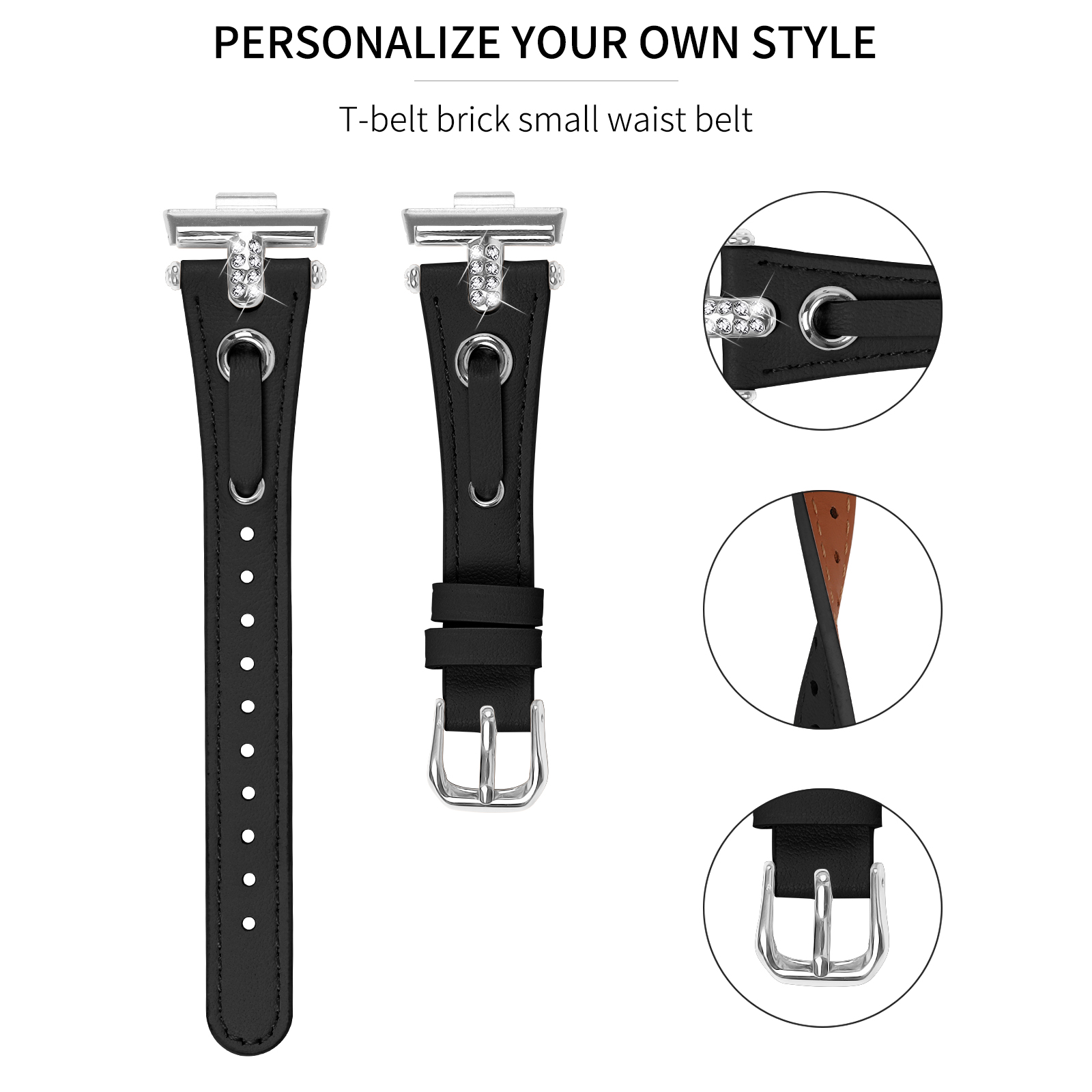 Leren band voor Huawei Watch F - Women Accessories In English recensie en prijs
