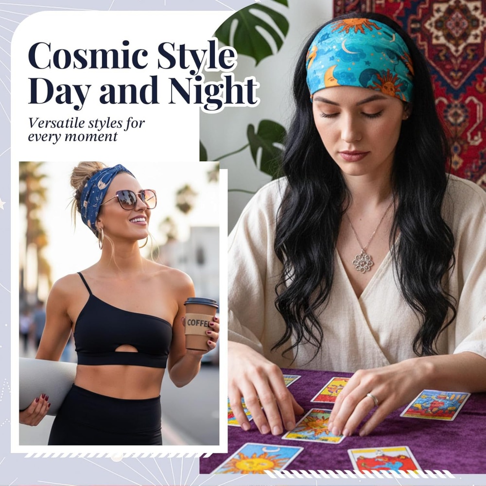 4 stuks brede hoofdbanden voor - Women'S Yoga Accessories recensie en prijs