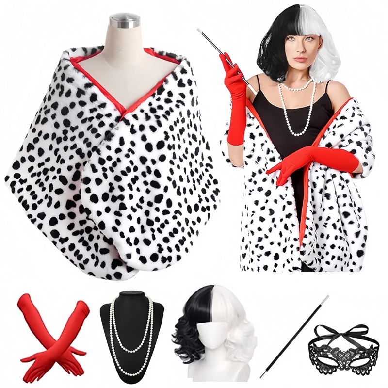 Dames Cruella Deville korte Da - Women'S Accessories In The 1950S recensie en prijs