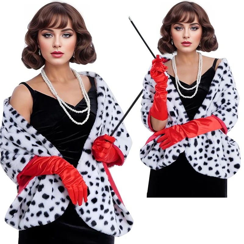 Dames Cruella Deville korte Da - Women'S Accessories In The 1950S recensie en prijs