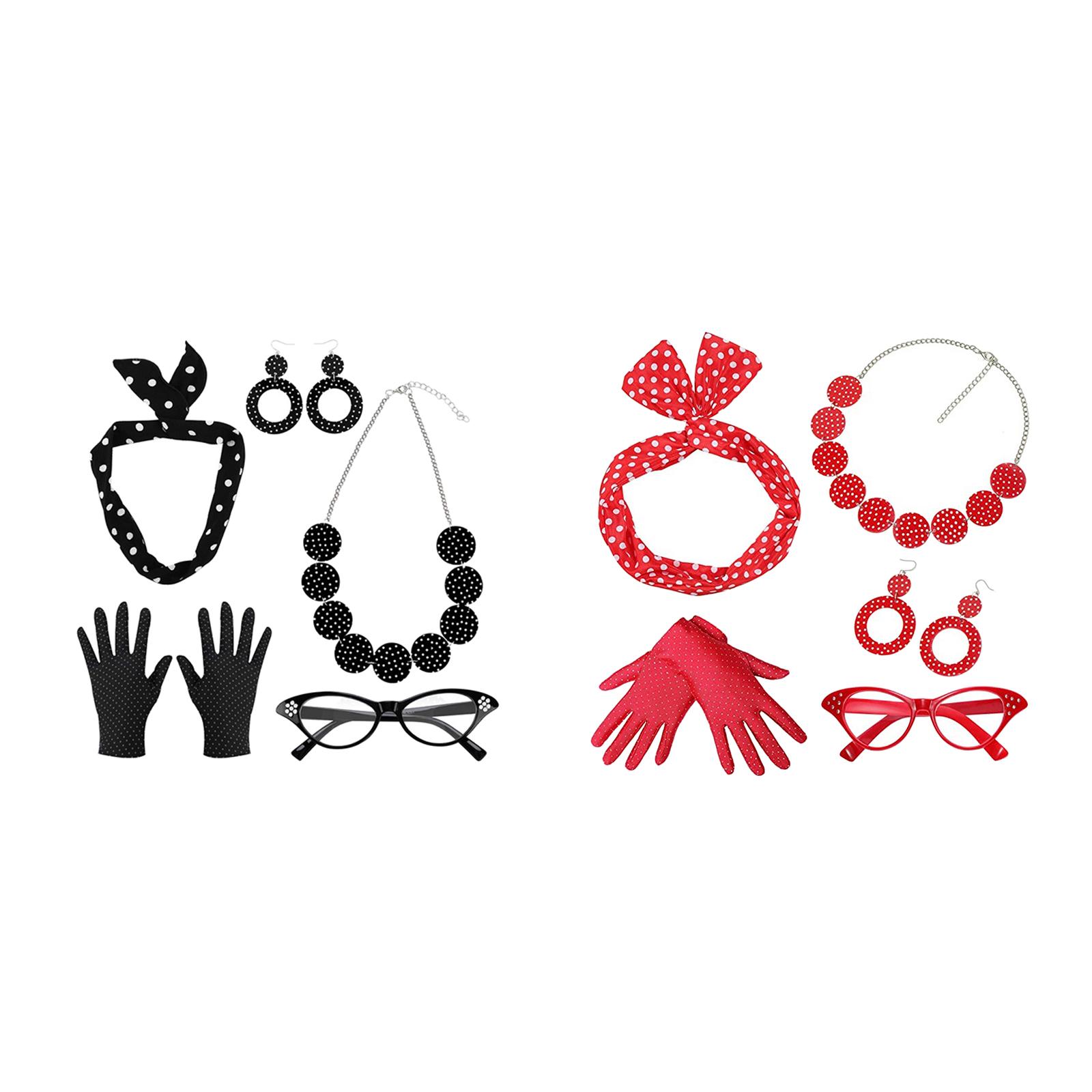 5-pack jaren 1950 dameskostuum - Women'S Accessories In The 1950S recensie en prijs