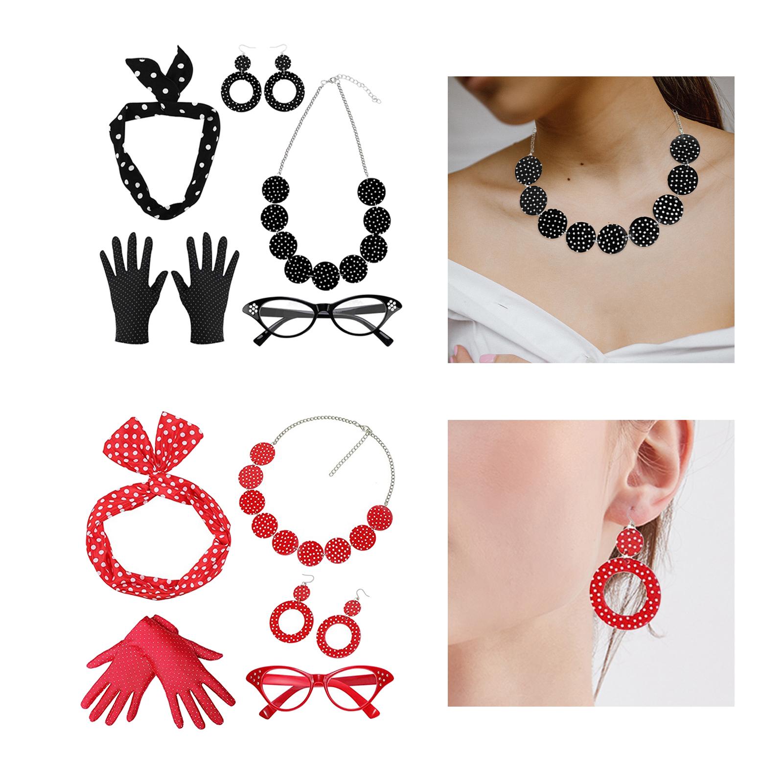 5-pack jaren 1950 dameskostuum - Women'S Accessories In The 1950S recensie en prijs