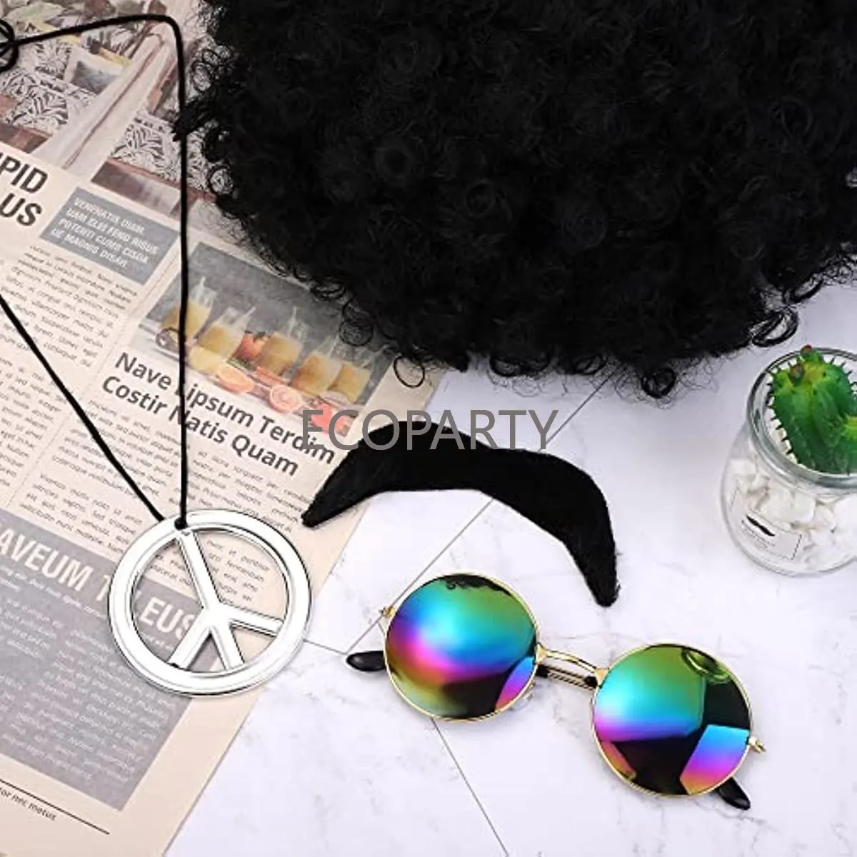 Hippiekostuumaccessoires Jaren - Women'S Accessories In The 60S recensie en prijs