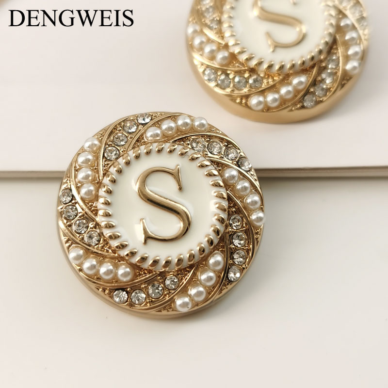 Engelse Letter S Ronde Gouden  - Women Accessories In English recensie en prijs