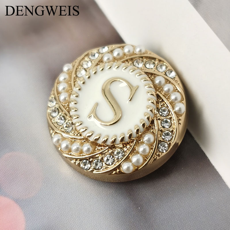 Engelse Letter S Ronde Gouden  - Women Accessories In English recensie en prijs