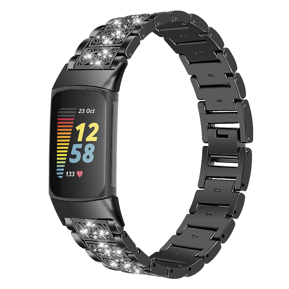 Diamant roestvrijstalen band v - Women Accessories In English recensie en prijs