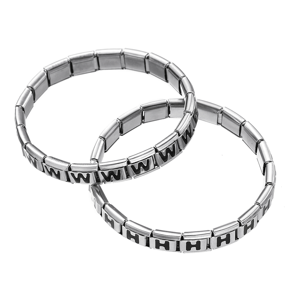 Mode Zwart 26 Engelse Letters  - Women Accessories In English recensie en prijs