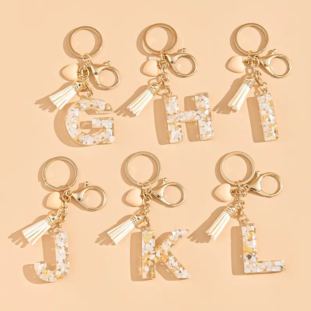 A-Z Engelse sleutelhanger kwas - Women Accessories In English recensie en prijs