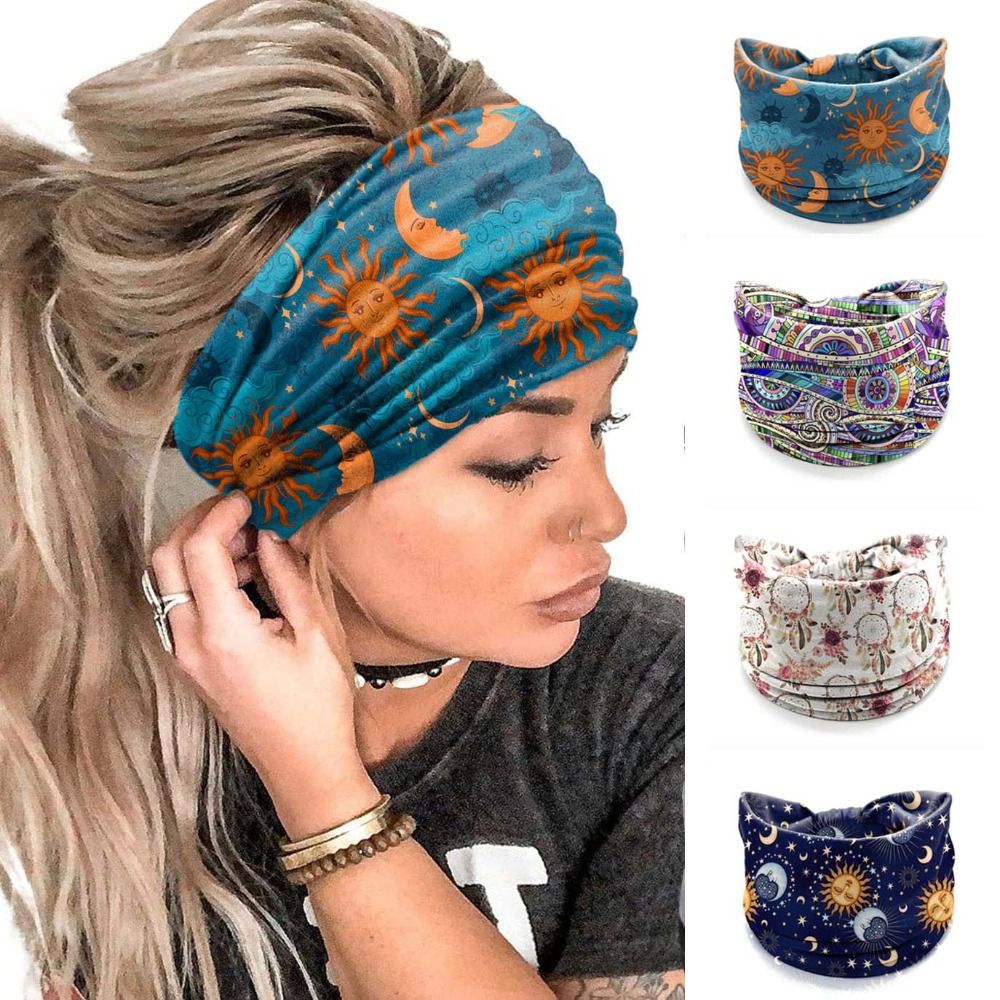 Nieuwe elastische brede hoofdb - Women'S Yoga Accessories recensie en prijs