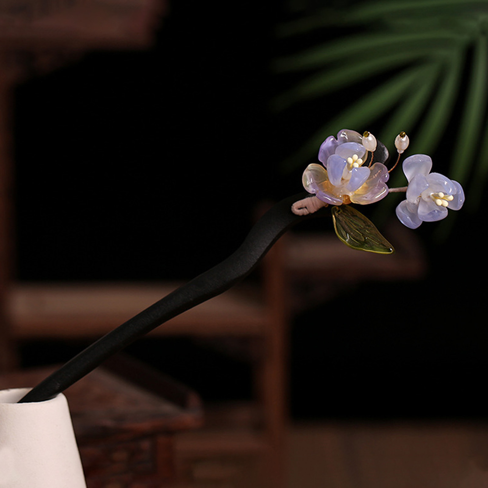 Chinese stijl bloem kwastje ha - Women Accessories Shop recensie en prijs