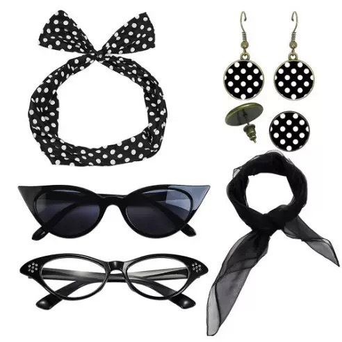 Jaren '50 Retro Party Cosplay  - Women'S Accessories In The 1950S recensie en prijs