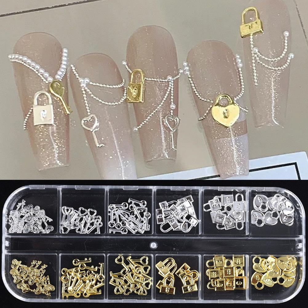 1 doos Nail Art Charm 12 roost - Women Accessories Combo Gift recensie en prijs