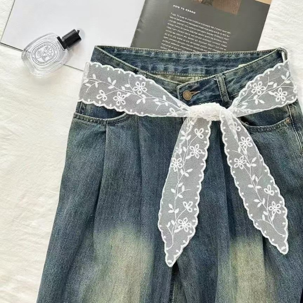 Zoete witte kanten riem voor d - Accessories Woman recensie en prijs