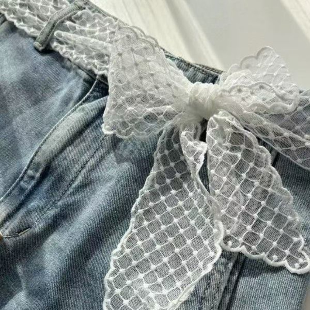 Zoete witte kanten riem voor d - Accessories Woman recensie en prijs
