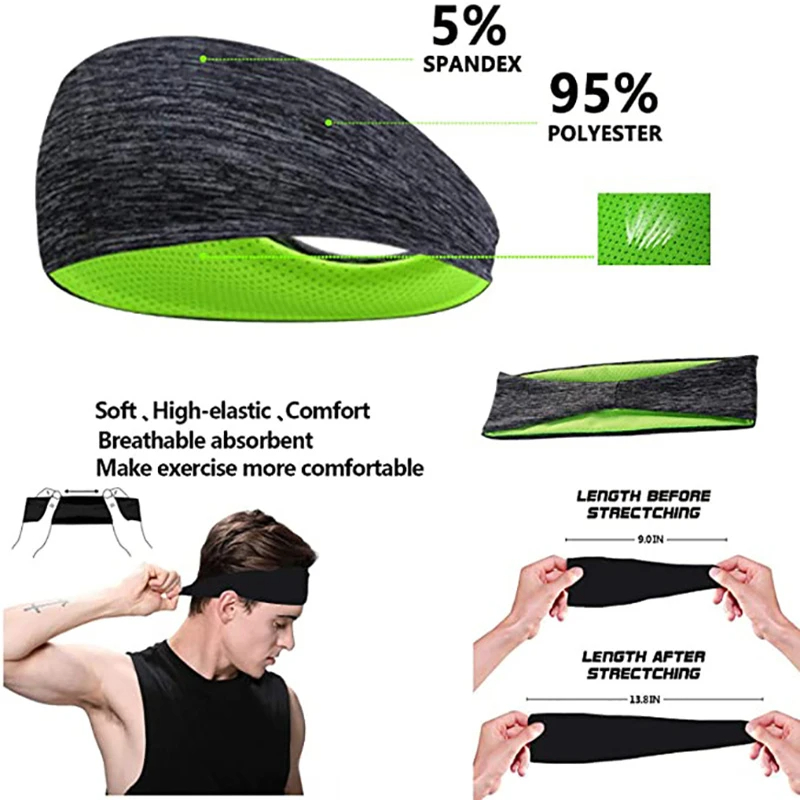 3 STKS Zweetband voor Mannen V - Women'S Yoga Accessories recensie en prijs