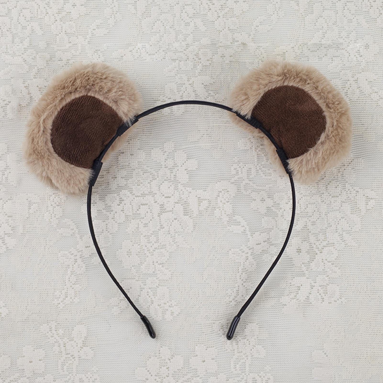 Schattige bruine oren hoofdban - Women Accessories Combo Gift recensie en prijs