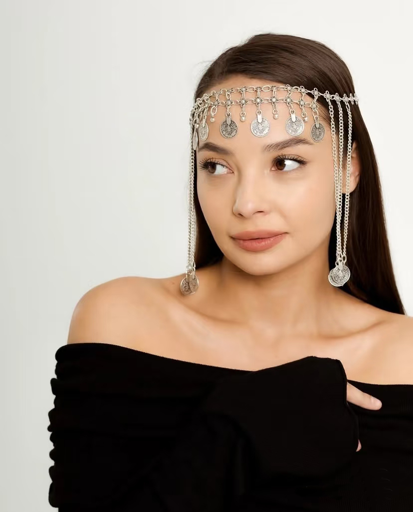 Retro zilveren legering kettin - Women Accessories India recensie en prijs