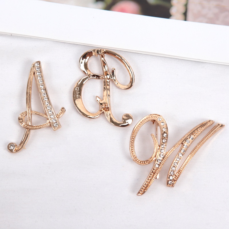 Mode Vrouwen Strass Broche A-Z - Women Accessories In English recensie en prijs