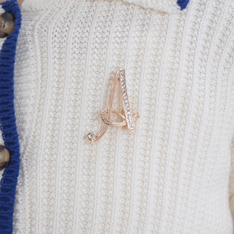 Mode Vrouwen Strass Broche A-Z - Women Accessories In English recensie en prijs