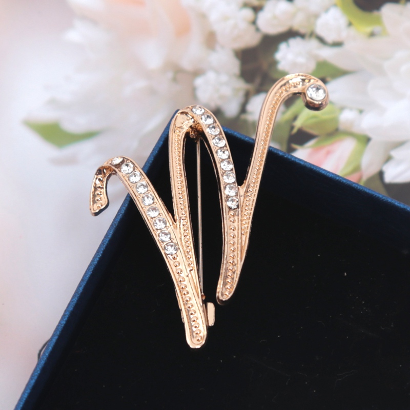 Mode Vrouwen Strass Broche A-Z - Women Accessories In English recensie en prijs
