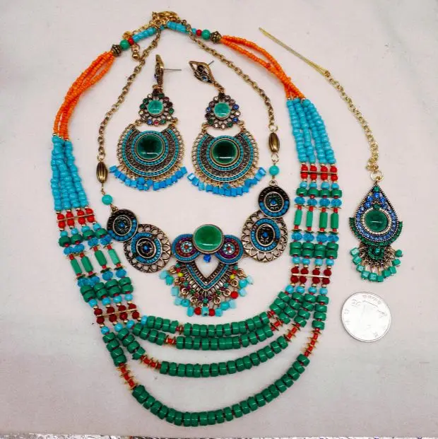 Indian Sieraden Sets Voor Vrou - Women Accessories India recensie en prijs