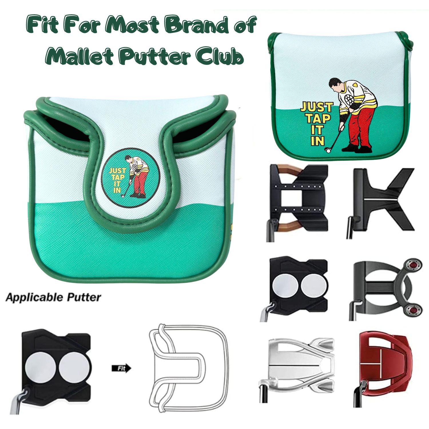 Funny Pu Lederen Golf Putter C - Women'S Golf Accessories recensie en prijs